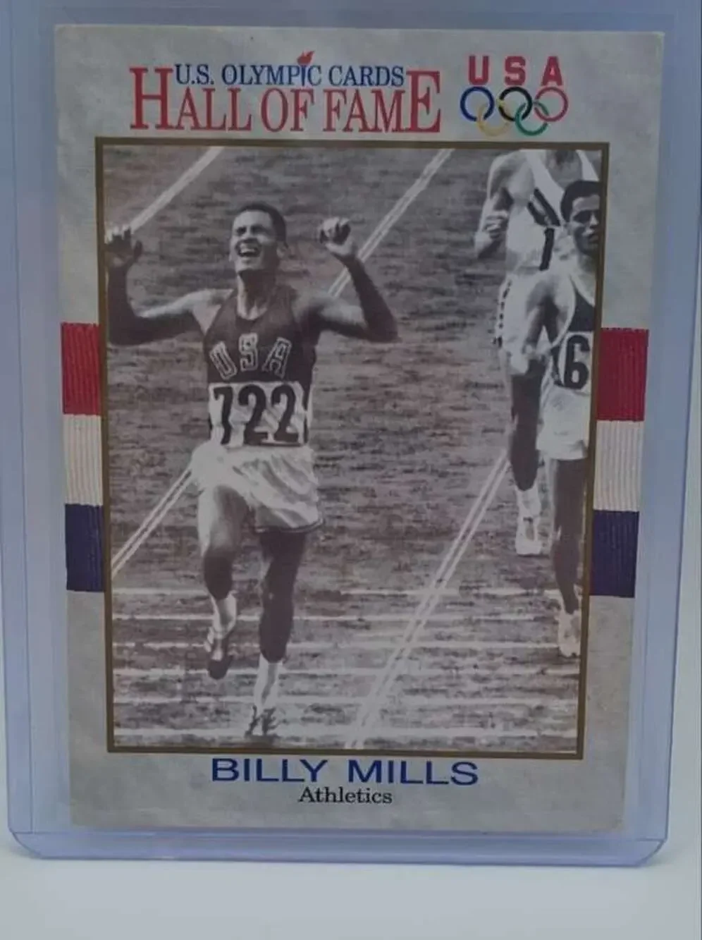 1991 Impel U.S. Olympic Hall of Fame #24 Billy Mills Card